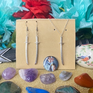 Alchemy of Souls Korean Drama Jewelry Set - alchemy of souls necklace - alchemy of souls earrings - Kdrama lover gift - Netflix Kdrama gift