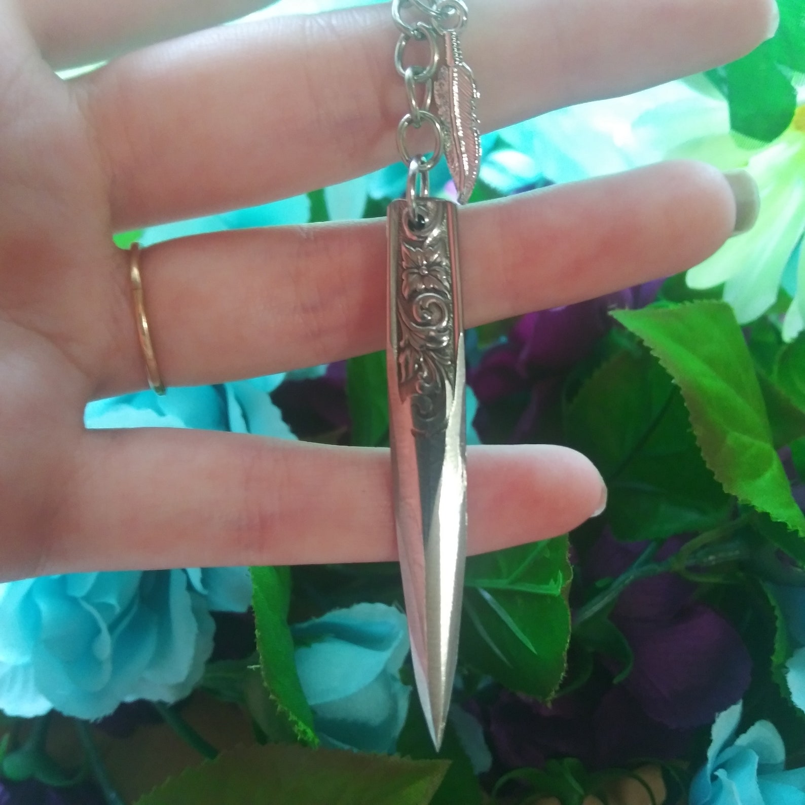 Unique Letter Opener Keychain Letter Opener Made From Etsy