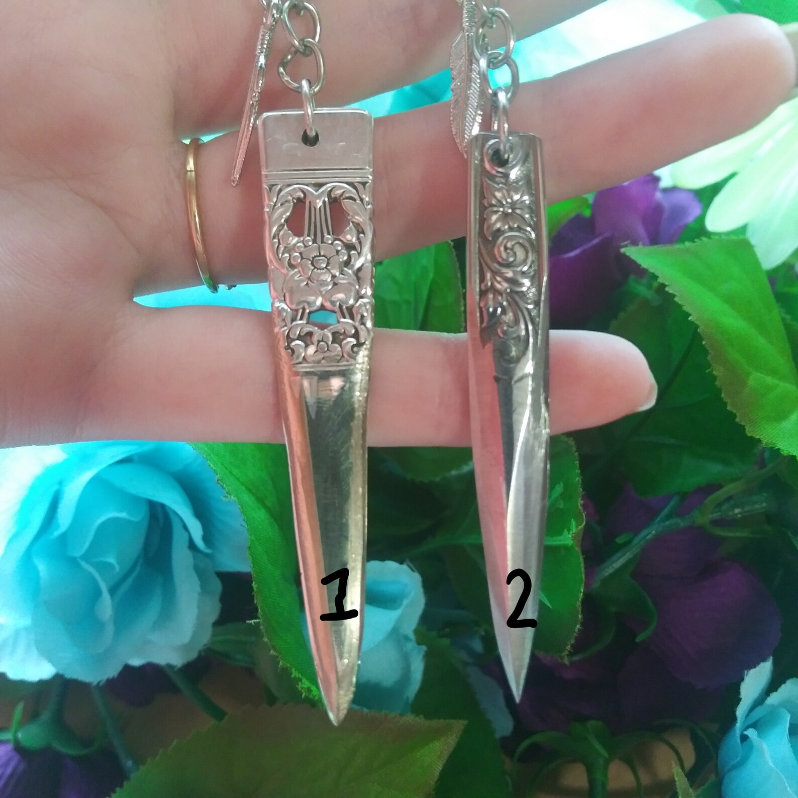 Unique Letter Opener Keychain Letter Opener Made From Etsy