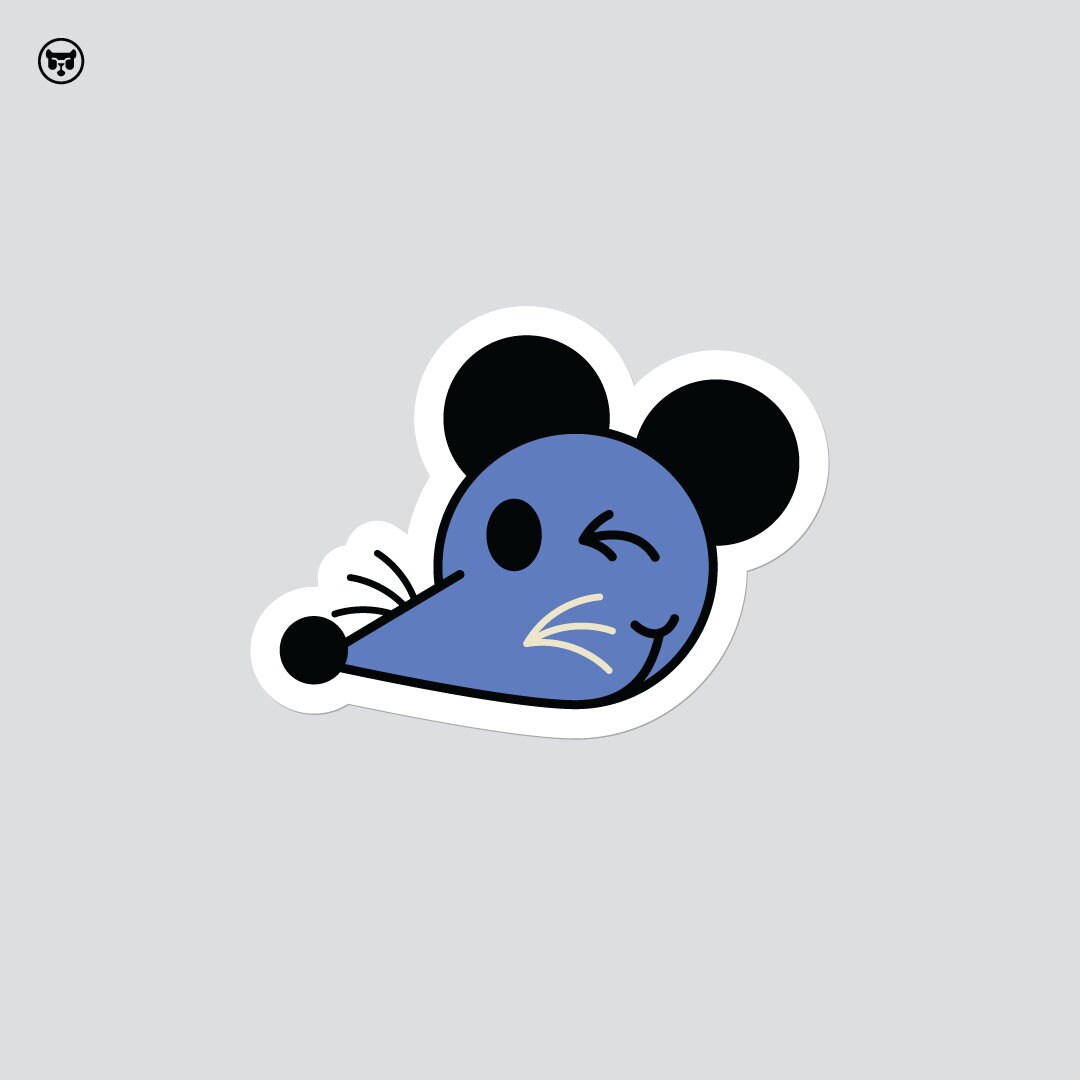 Mouse sticker Etsy