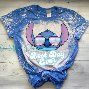 Stitch Best day ever Tee shirt, Stitch inspired Birthday shirt, Adult/Youth/Toddler matching Shirt, Family Vacation Matching tee and Hoodies