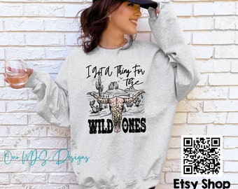 Tengo algo para el cuello redondo WILD ONES, ropa de música