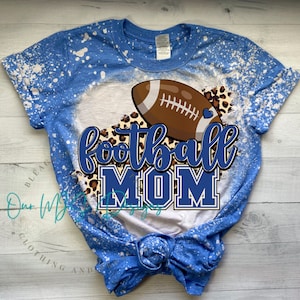 Football Mom bleached Tee Shirt, Football Mom Bleached Sweatshirt, Football Tee Shirt, Touch Down Season Tee Shirt, Flag Football Shirts