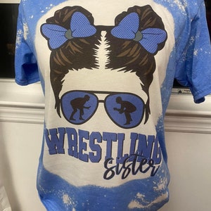 Koszulka Wrestling Sister Bleached: Koszulka drużyny rodzinnej