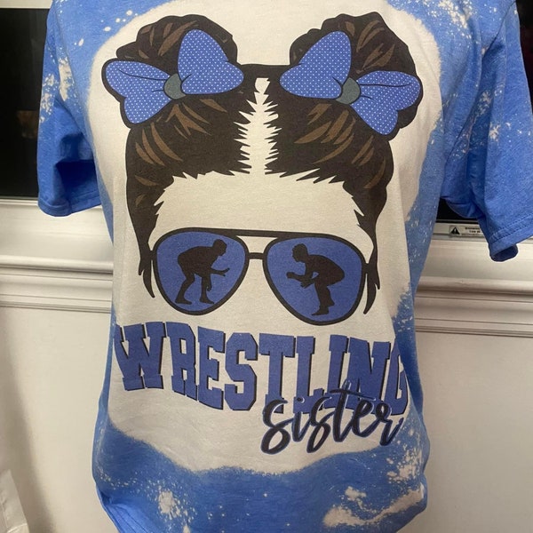 Koszulka Wrestling Sister Bleached: Koszulka drużyny rodzinnej