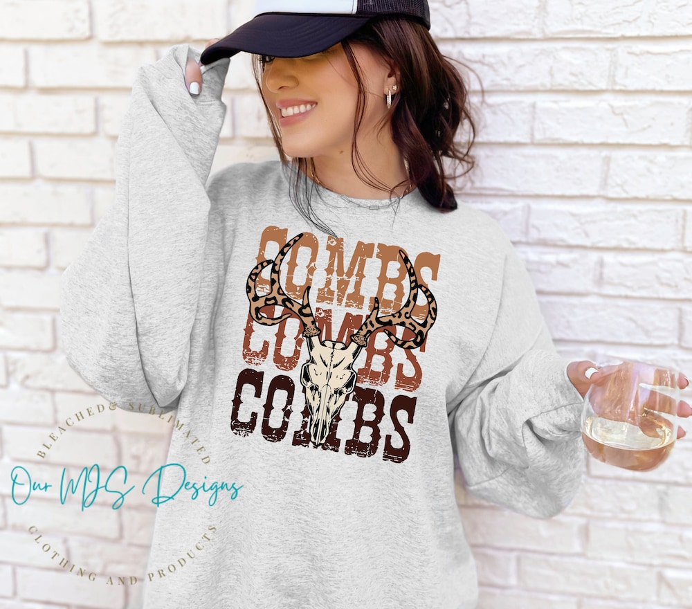 Combs Inspired Oversized Crew Neck, Sweatshirt, Tee Shirt, Country Music Clothing, Nashville Adult/Youth/Toddler Size,