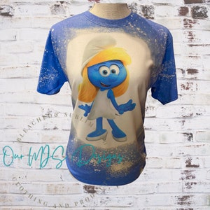 T-Shirt Garçon Les Schtroumpfs – Poster Officiel – Collection Enfant Smurfs