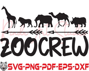 Download Zoo Birthday Svg Etsy