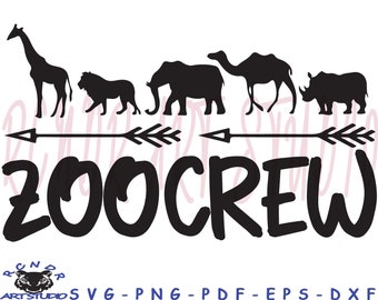 Download Zoo Animal Svg Etsy