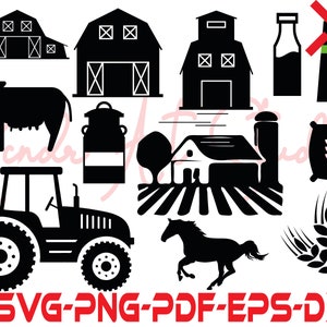 Farm SVG Bundle, Farm svg,Farm png,Farm Eps,Farm SVG, Farm Barn Svg, svg files for cricut, Digital Cut File. Svg,Eps,Dxf,Pdf,Png.