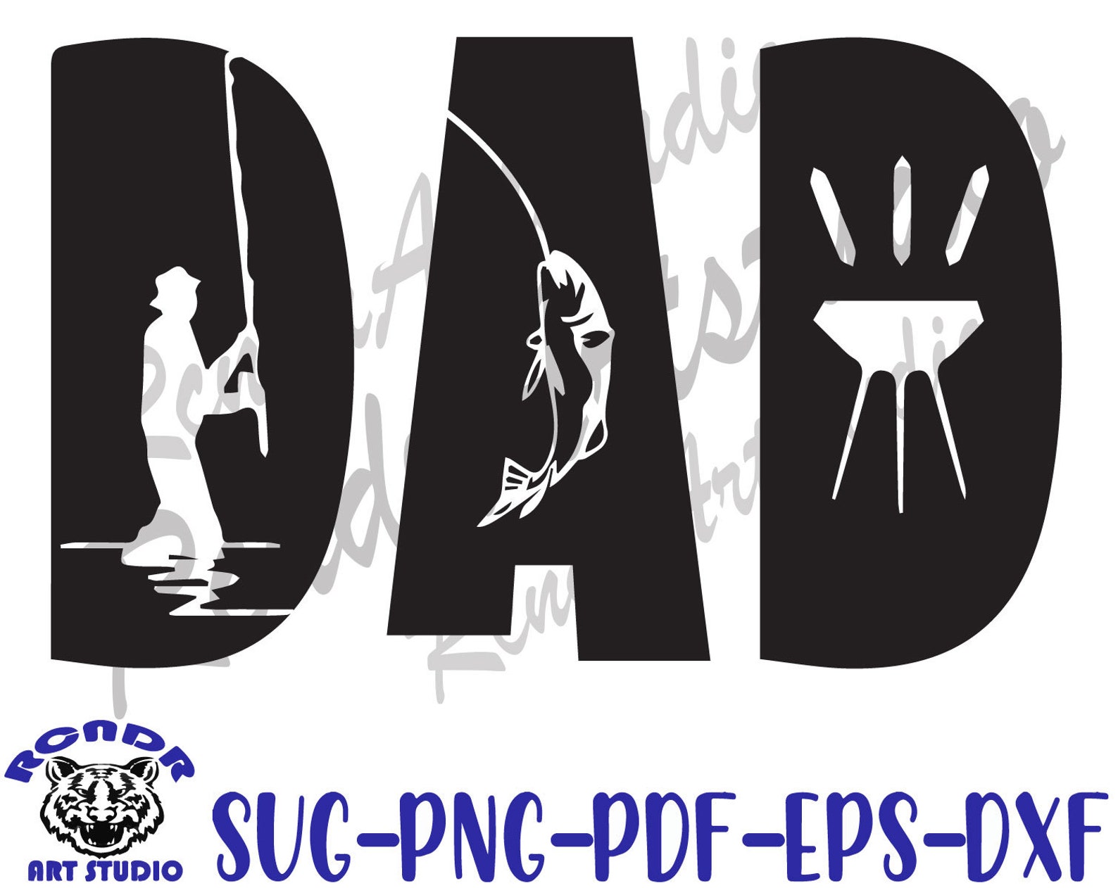 Fishing Dad Svg Dad svg Fathers Day Svg Dad Fishing Svg | Etsy