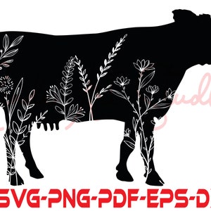 Cow Svg,farm animal svg, Cow Clipart, Cow Svg Cutting File for Cricut, Silhouette,Instant Download, Farm Animal,Cow png,farm svg,animal svg
