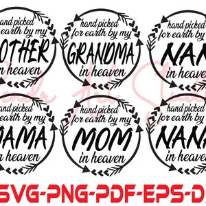 Escolhido a dedo para a Terra por meu avô no céu svgbundle,dia das mães svg vida da mãe svg mamãe svg,mamãe svg mãe de meninos meninas svg mãe citações svg