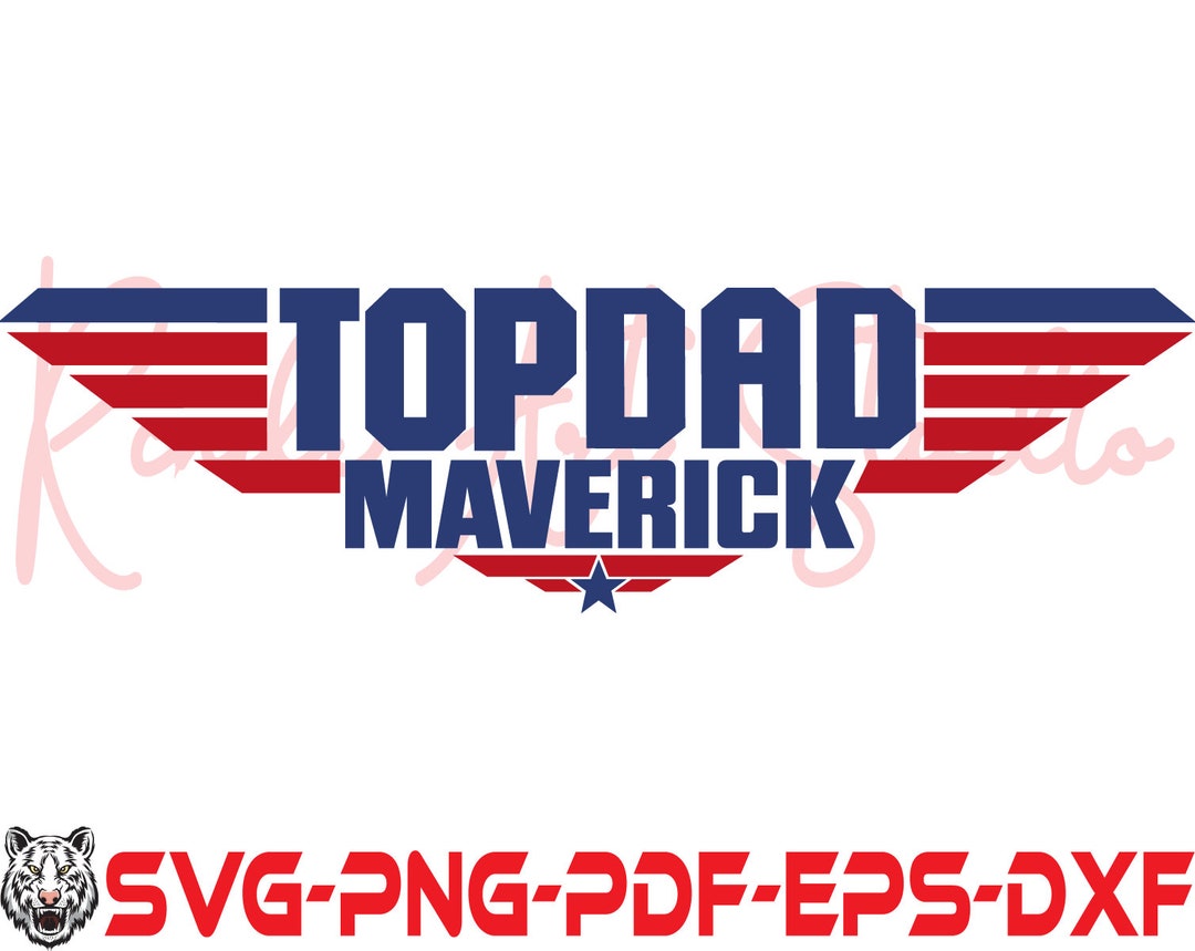 Top Dad Svg Png, Father's Day Svg Png, Dads Svg Png, Digital File for ...