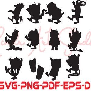 Where the wild things are SVG,Birthday svg,Baby svg,One svg,Where the Wild Things SVG,Wild one svg,Wild svgWild Things Are digital files,