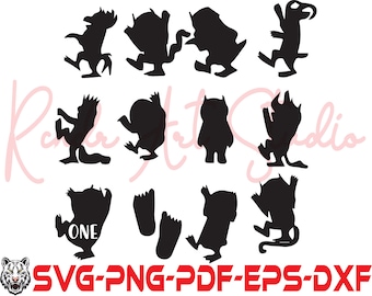 Where the wild things are SVG,Birthday svg,Baby svg,One svg,Where the Wild Things SVG,Wild one svg,Wild svgWild Things Are digital files,