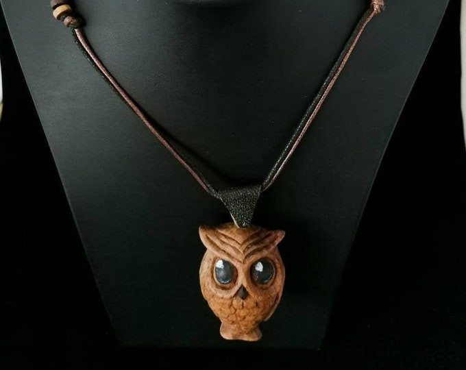Hand-carved Owl Pendants: A Magnificent Choice That Brings Luck to Wearers!