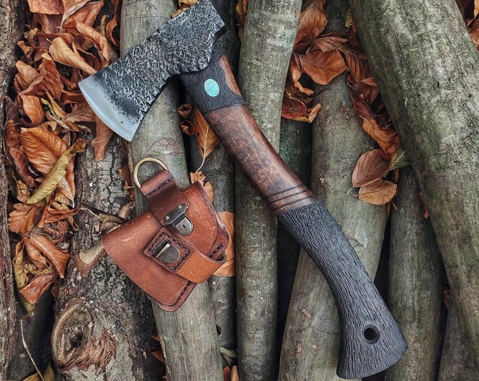 Handmade custom uniquie hatchet axe