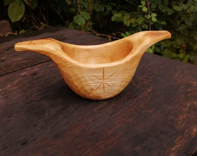 Handcraft mug bushcraft lime wooden carving candy bowl gift for her gift for mom wooden bowls handmade
