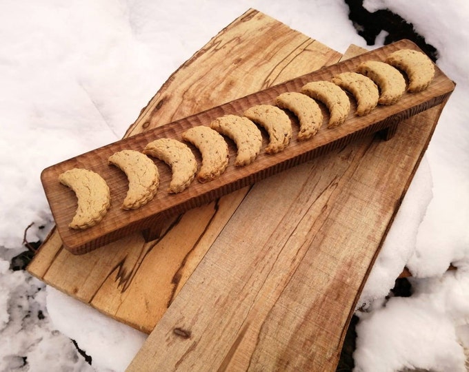 Handcraft presentation board  rustic wooden carving  stand gift for her gift for mom wooden table handmade