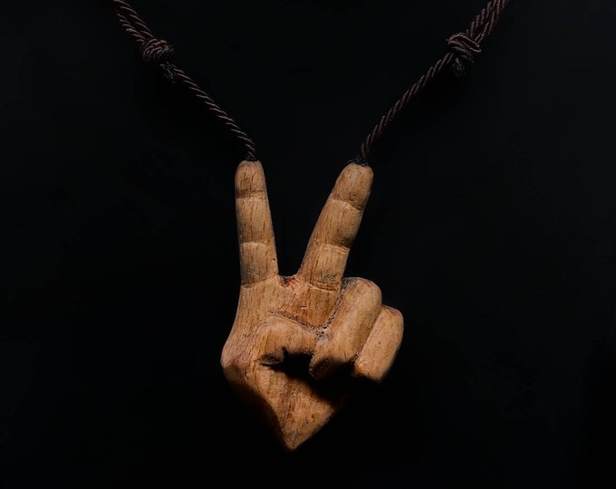wooden  victory necklace chiristmas  new year gift for her pendant moms gift valentine day gifts