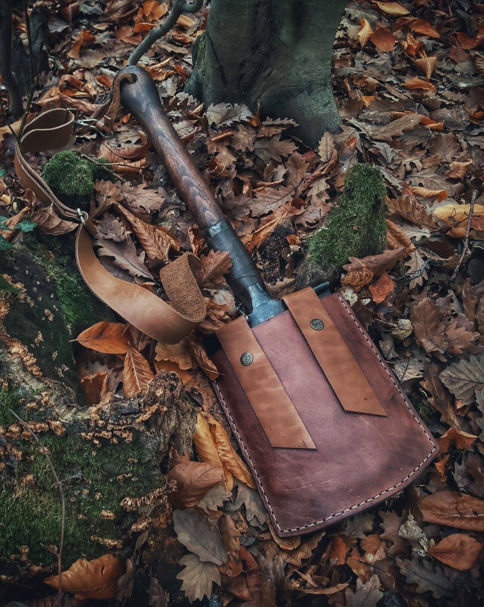 Bushcraft Handmade Blacksmith Survival Shovel With Etsy