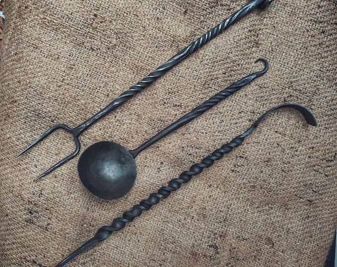 Blacksmithing  primitive Set for Use with Camp  Fire