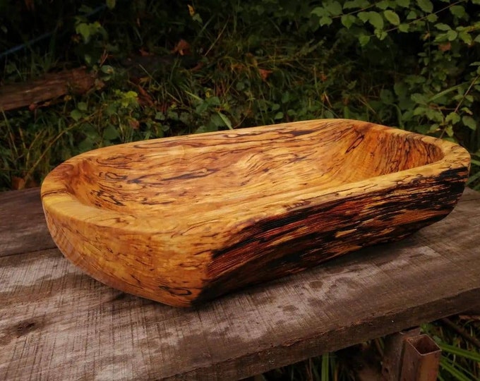 decorativ one of one kind wooden bowl