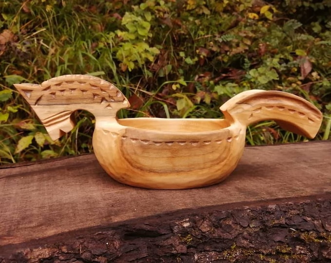 Handmade Horse Shaped Wooden Bowl - Sculptural Art Decor