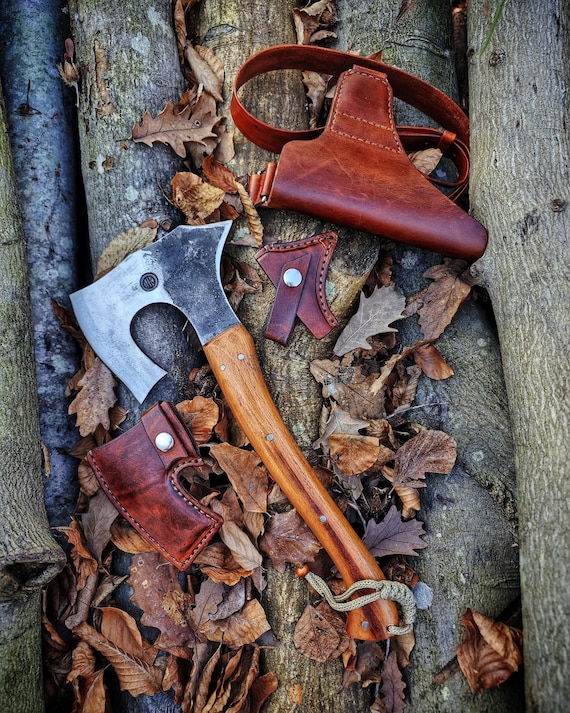 Hand-forged One-piece Steel Tactical Axe – the Peak of Strength