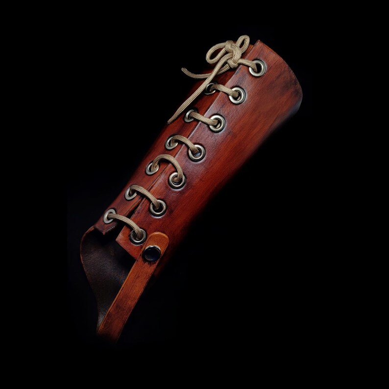 A Unique Masterpiece Tangerine Horn Handle Pukko Knife With Wristband