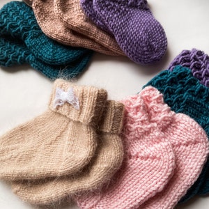 Babysocken aus Merinowolle