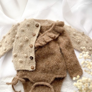 Federleichter, aber warmer Kinder-Cardigan aus Alpaka-Wolle Bild 2