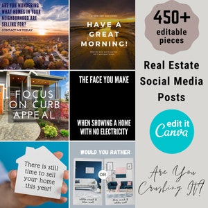 Real Estate Agent Social Media Post, Real Estate Instagram Posts, Real Estate Facebook Posts, Real Estate Marketing