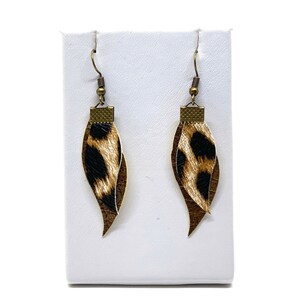 Lightweight Faux Leather Earrings