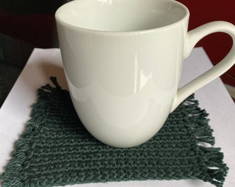 Crochet Mug Rug