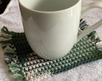Crochet Mug Rug
