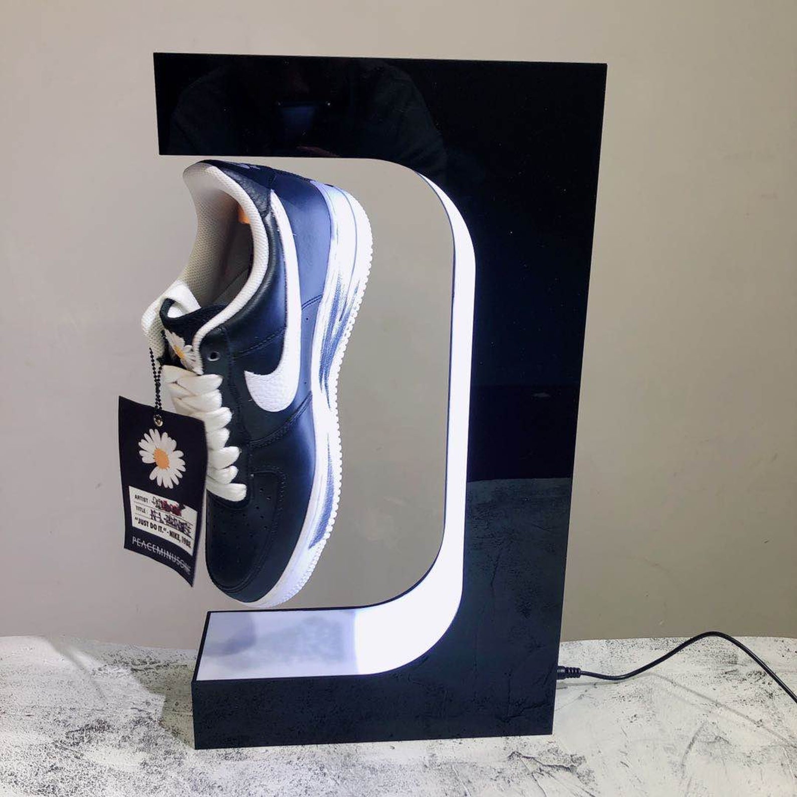 Floating Shoe Display Levitating Sneaker Stand Holder Etsy