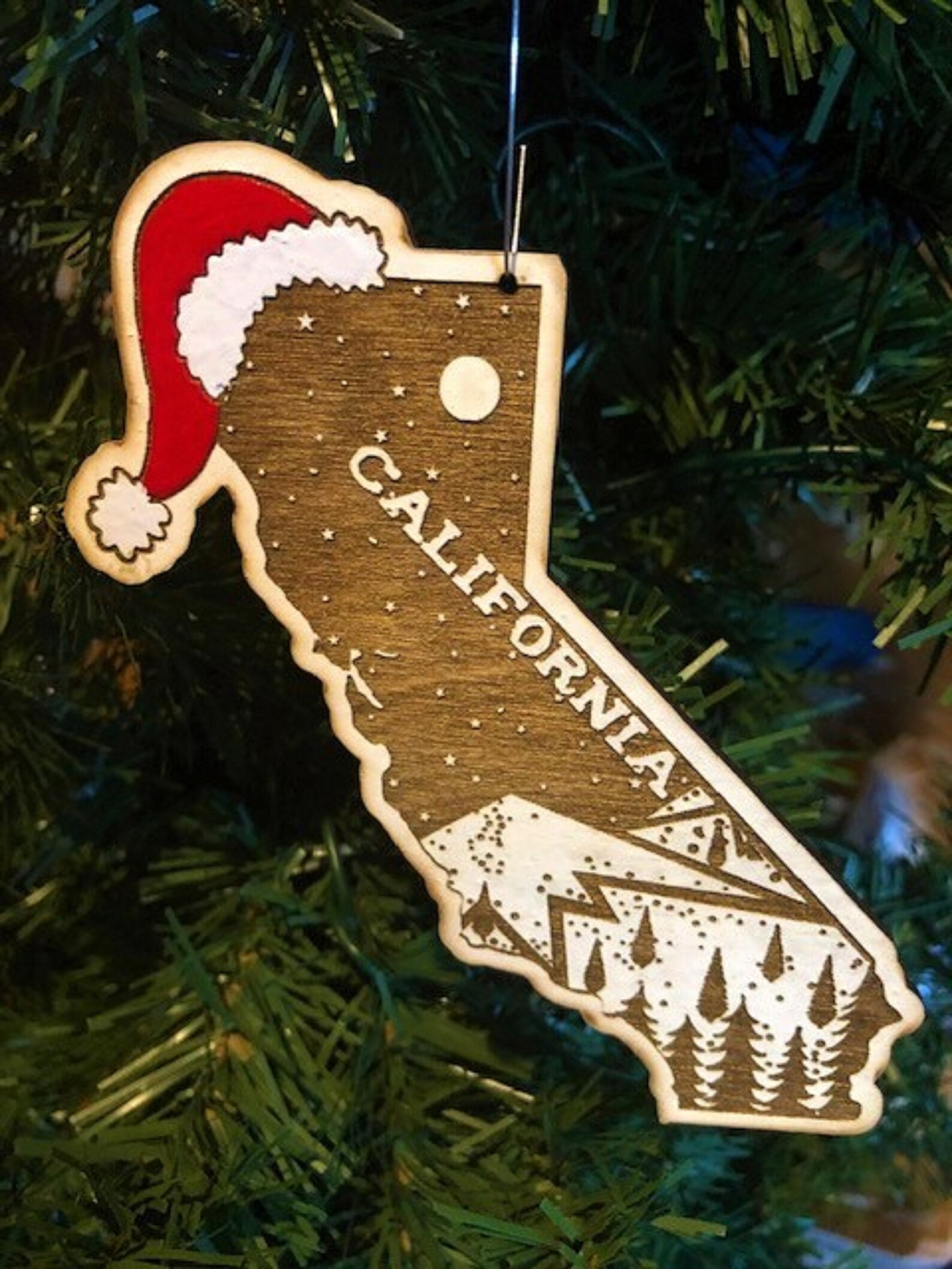 California Christmas Ornament 