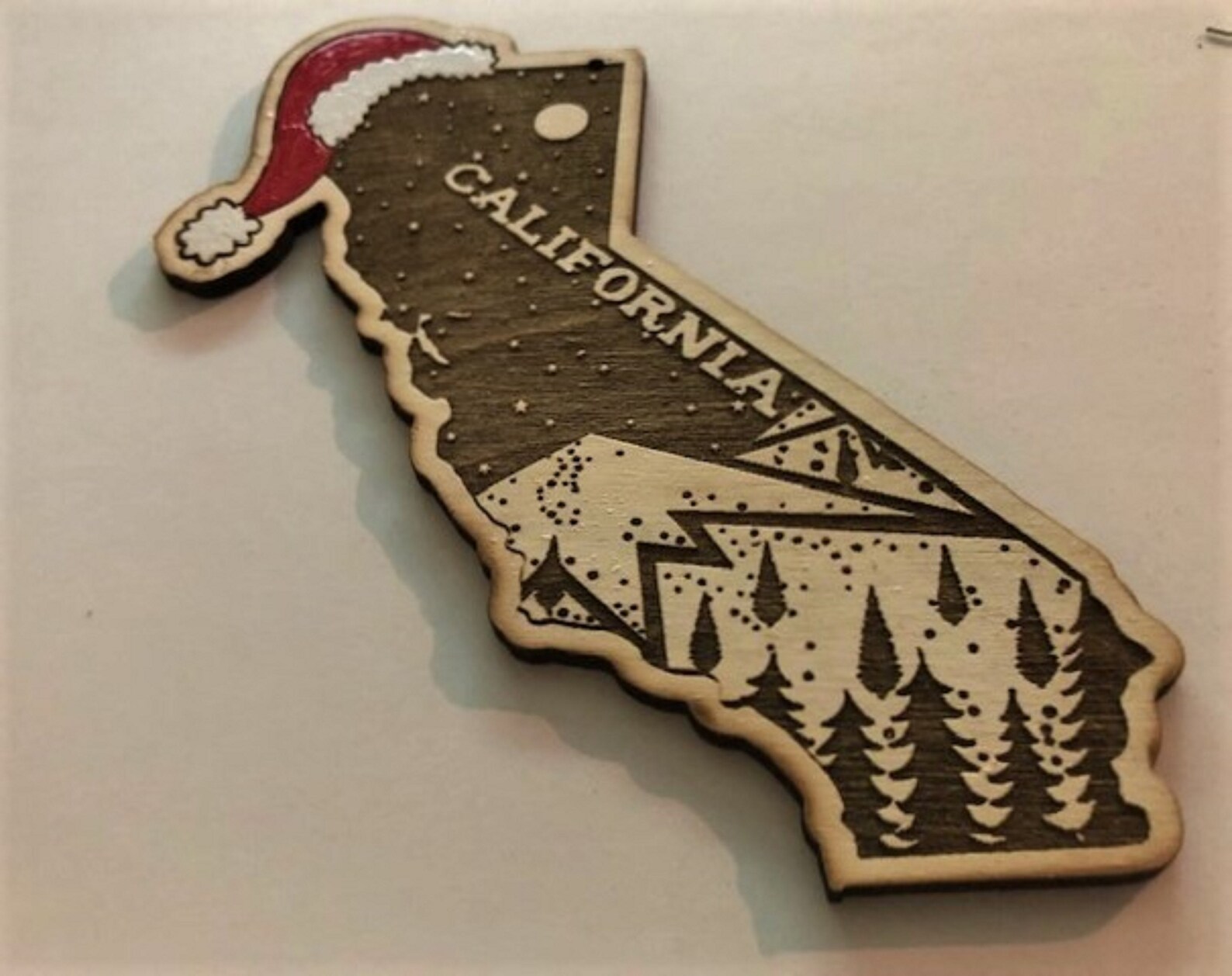 Custom California Christmas Ornament California Ornament Etsy
