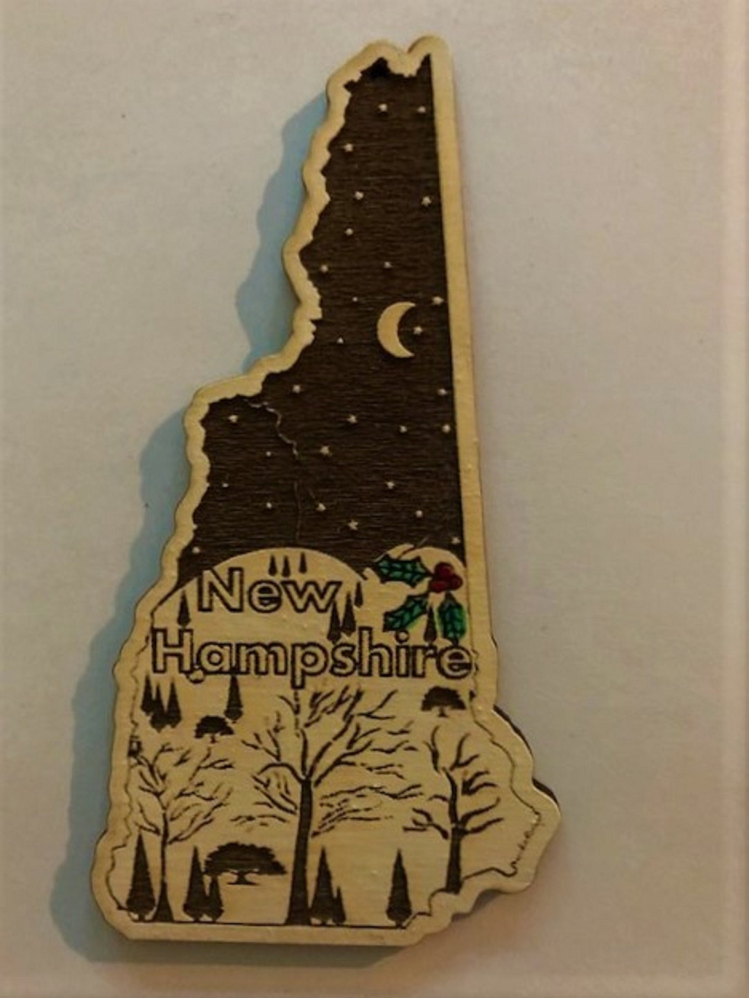 New Hampshire Christmas Ornament New Hampshire Ornament New - Etsy