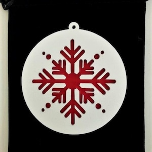 Custom Snowflake Ornament, Snowflake, Snowflake Ornament, Snowflake Christmas Ornament, Custom Snowflake Ornament, Snow Ornament