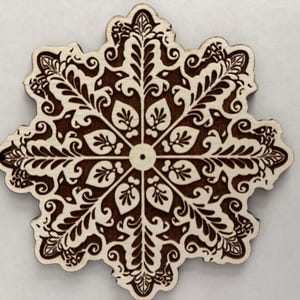 Custom Snow Flake Ornament, Snowflake, Snowflake Christmas Ornament,  Snowflake Ornament, Custom Snowflake Ornament, Snow Ornament