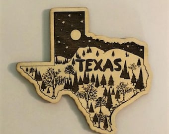 Texas Christmas Ornament, Texas Ornament,  State of Texas Ornament, Texas Gifts, Texas Art, Custom Texas Ornament, Texas Christmas, Texas