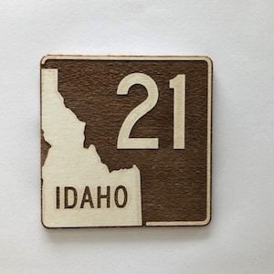 Idaho - Cork Coaster Pair | Well Told