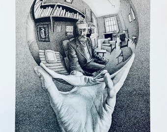 M.C. Escher - offset lithograph 33x25 cm limited edition