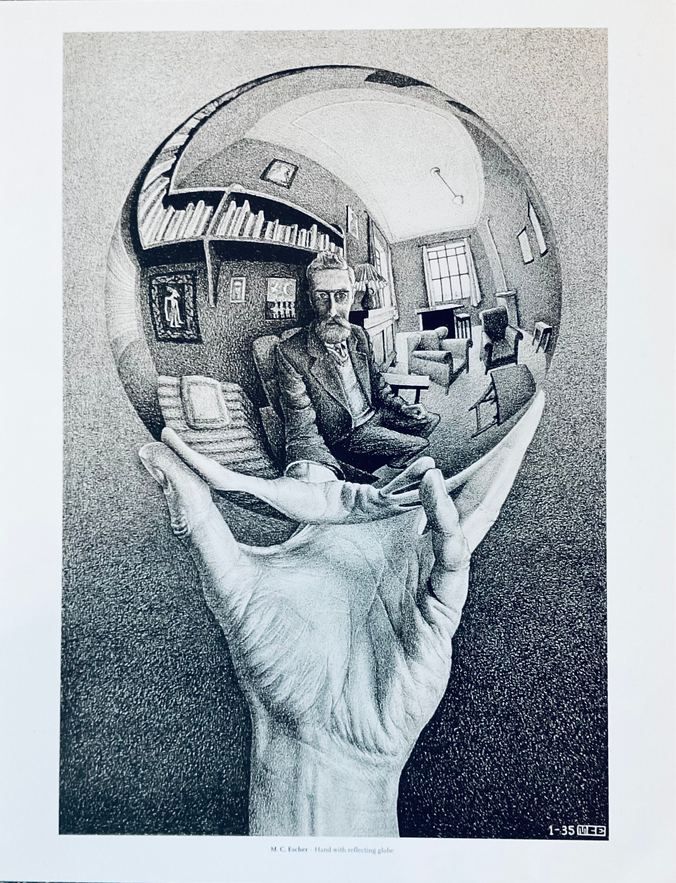 M.C. Escher - Offset Lithograph Cm 33x25 Limited Edition - Etsy