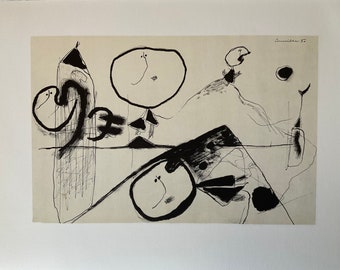 Guillaume Corneille - limited edition lithography cm 52x37
