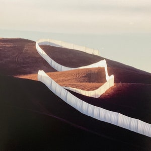 Christo - Running fence - Taschen edition offset lithograph 33x25 cm