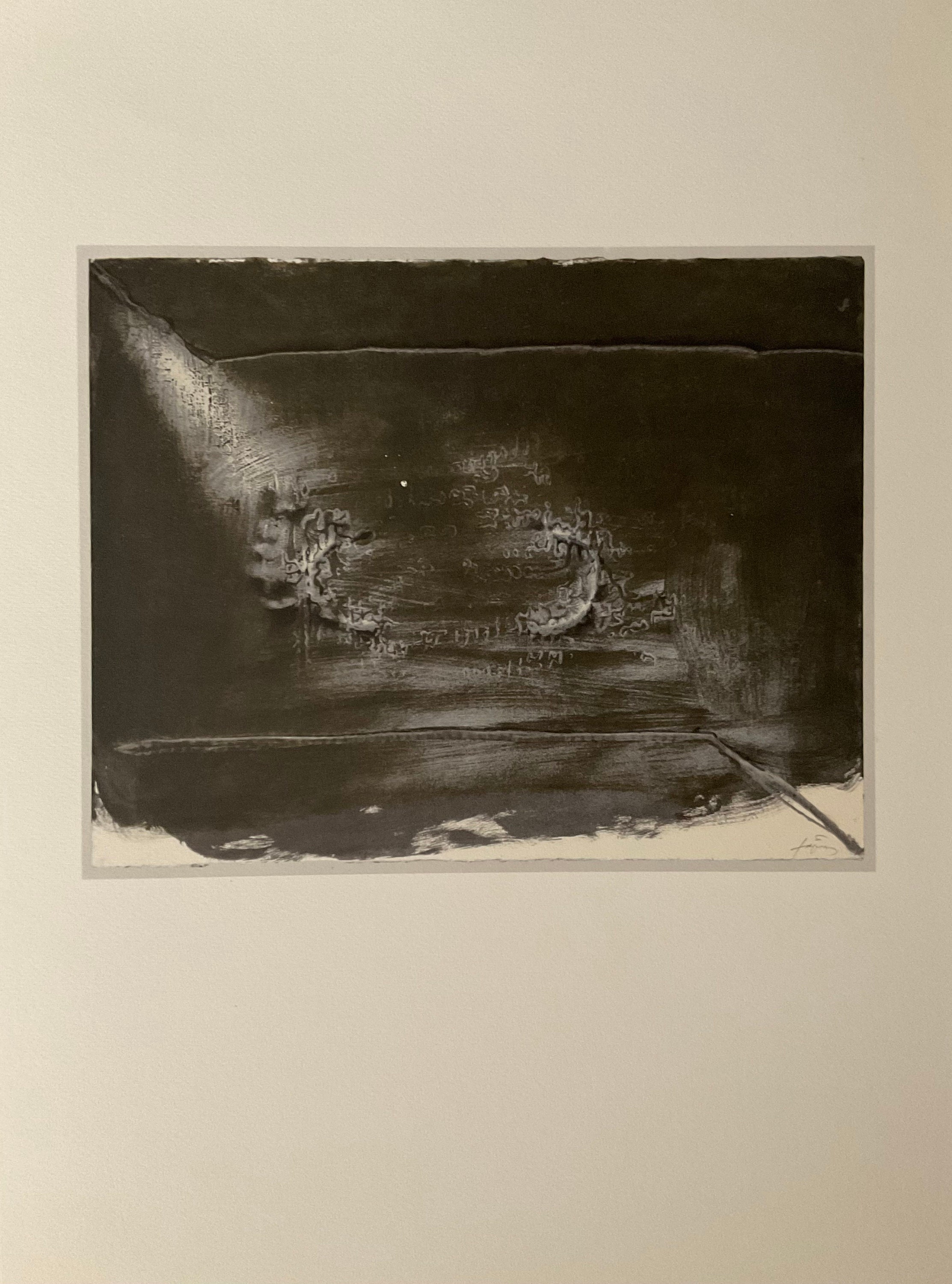 Antoni Tapies - Parentesis - lithograph limited edition 52x37 cm